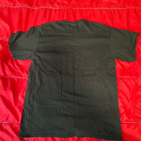 BTS x McDonalds Shirt Adult Medium Black Crew Logo Employee Restaurant Shirt - Picture 4 of 8